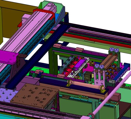 注塑机模内自动埋入预埋设备