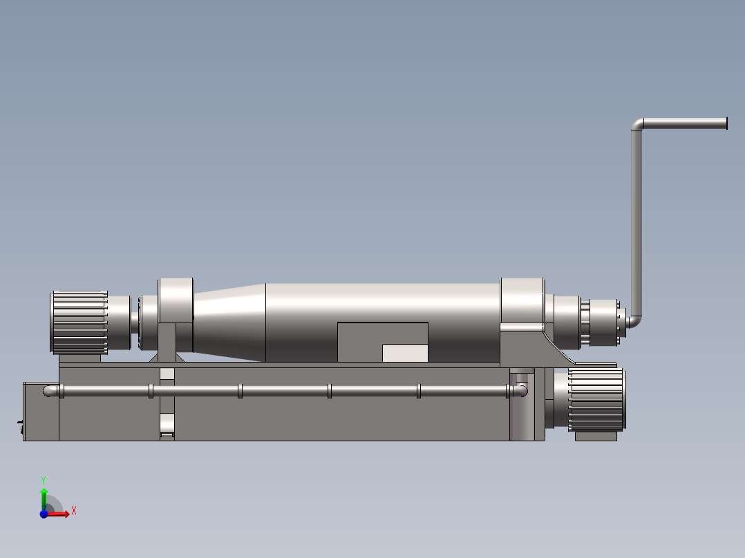基于PLC控制的水泥离心机控制系统设计电线杆前视图