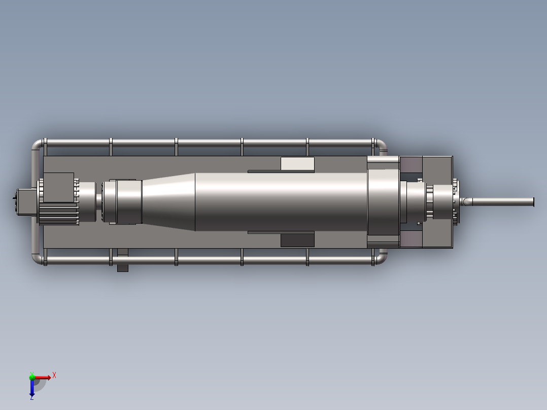 基于PLC控制的水泥离心机控制系统设计电线杆俯视图