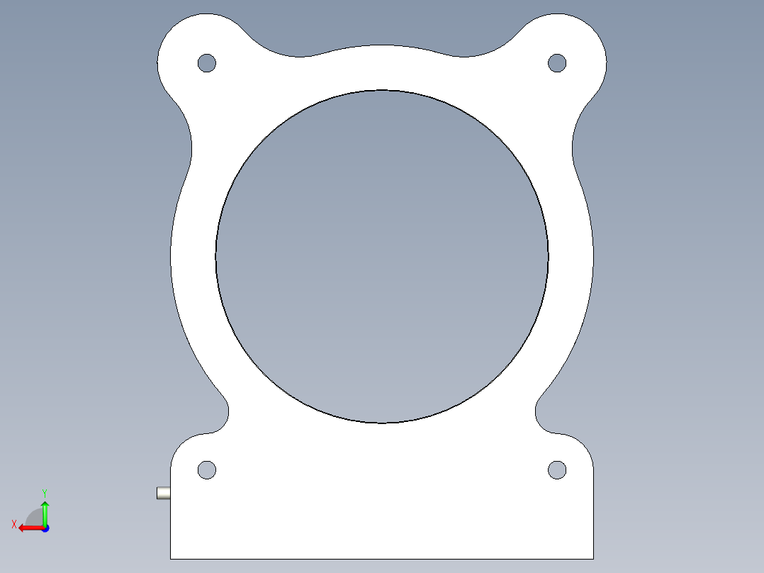 接近传感器PS100_CA后视图