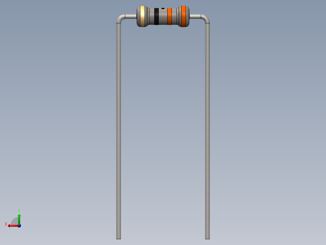 电容器 二极管 电阻器-Resistor 33 Ohm后视图
