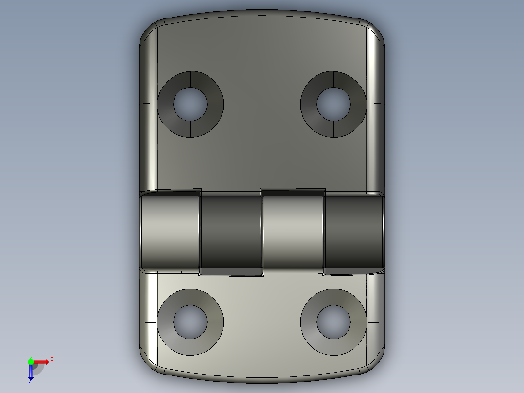 型材-KJN 30-45 COMBI HINGE 095K3045F00俯视图