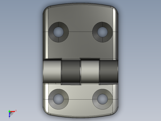 型材-KJN 30-45 COMBI HINGE 095K3045F00俯视缩略图