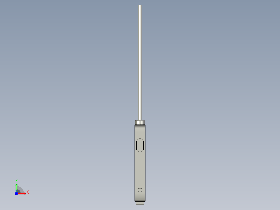 基恩士FS-V11_kc图纸模型前视图