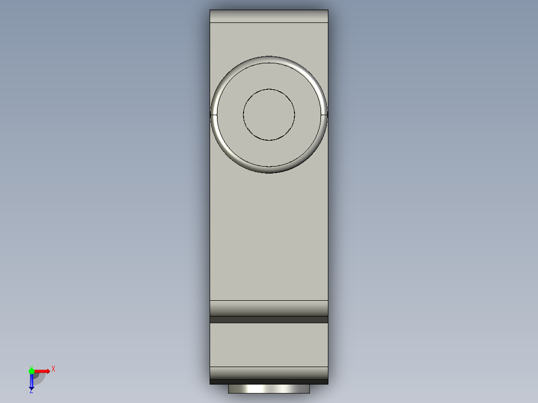 基恩士FS-V11_kc图纸模型俯视图