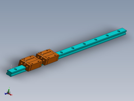 低组装直线导轨20