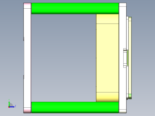 FONE-D笔记本CNC工装夹具三维模型-CNC3-1114左视缩略图
