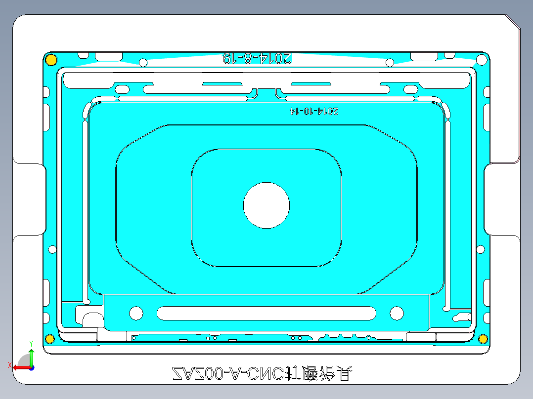 ZAZ00-A-笔记本CNC工装夹具三维模型CNCDAMO后视图