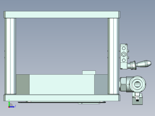 C15C-笔记本CNC工装夹具三维模型cnc3左视缩略图