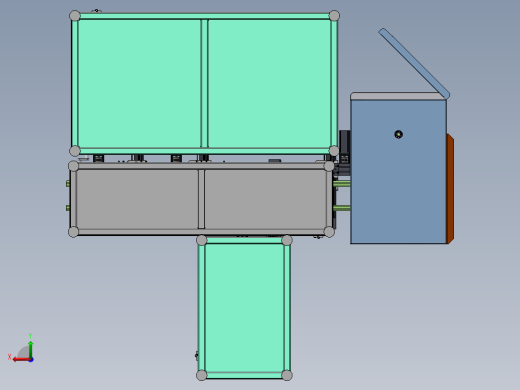 基板插件自动生产线sw18可编辑后视缩略图