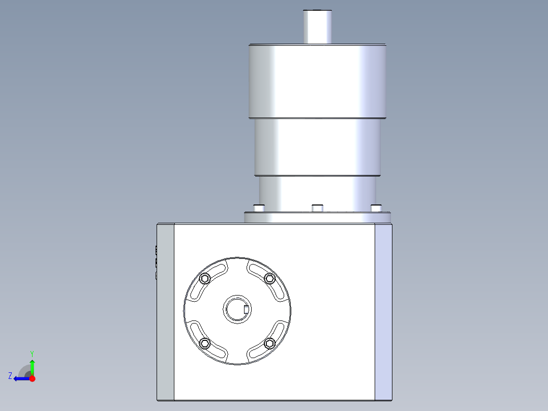 RU70DH升降摇摆型右视图