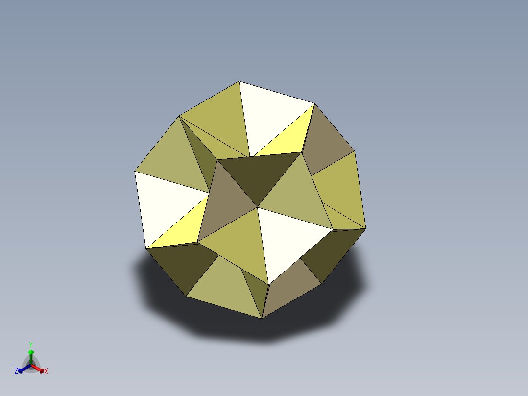 第19届练习题  CaTICs 3D19-TK01    SW19正等轴测图