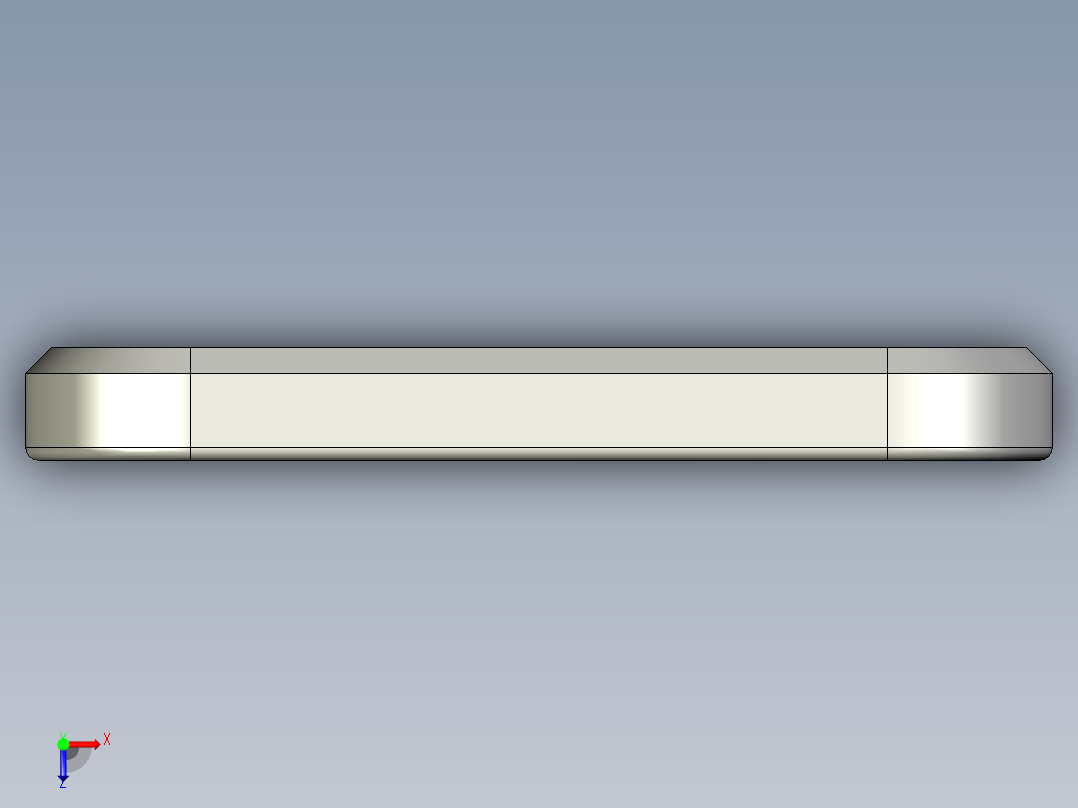 iphone17 AIR 手机壳俯视图