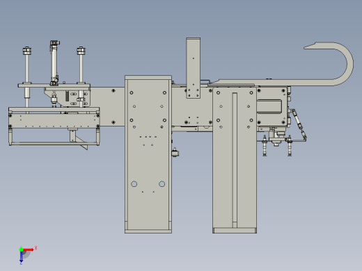 YSZ150B-03-06负极叠片机械手组件俯视缩略图
