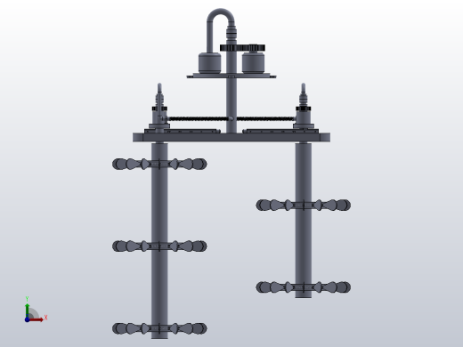 湿式吸收法净化处理废气的混匀搅拌器、配套系统前视缩略图