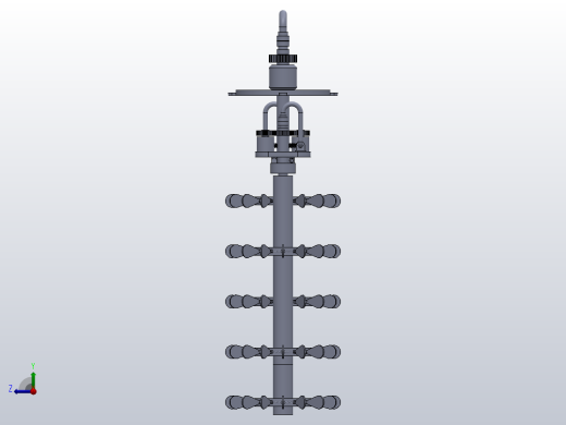 湿式吸收法净化处理废气的混匀搅拌器、配套系统右视缩略图