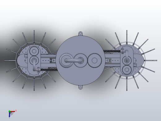 湿式吸收法净化处理废气的混匀搅拌器、配套系统俯视缩略图