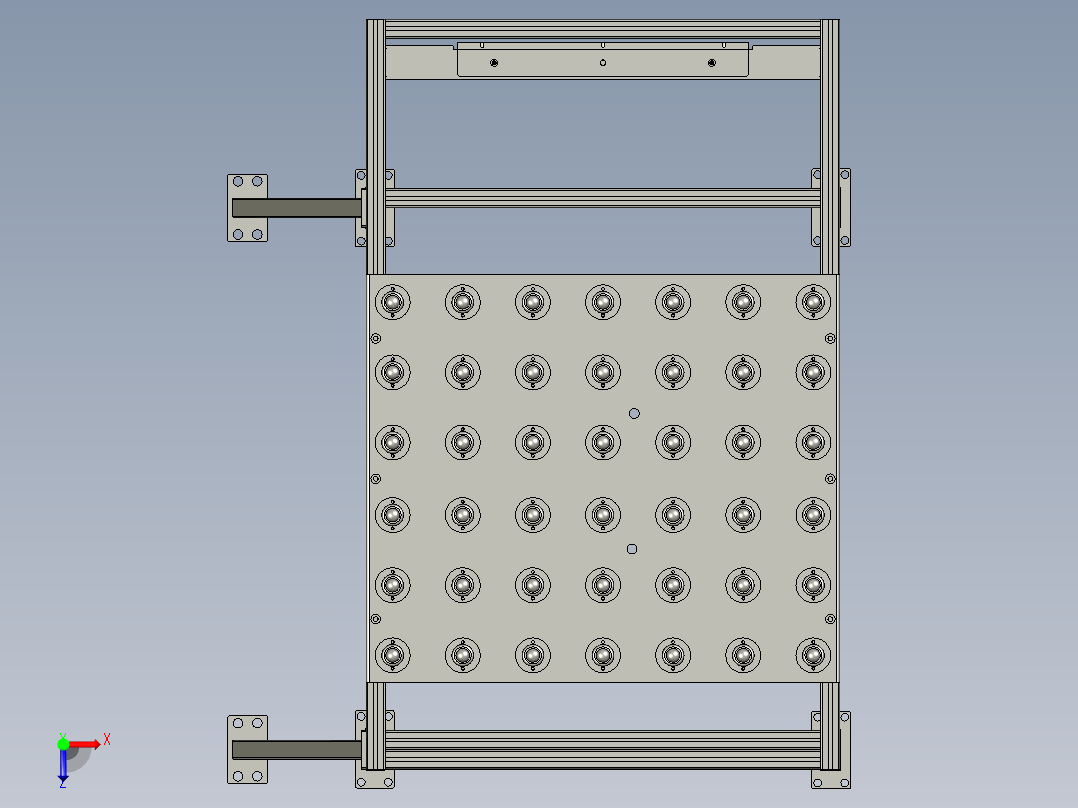 HW2V2滚珠台俯视图