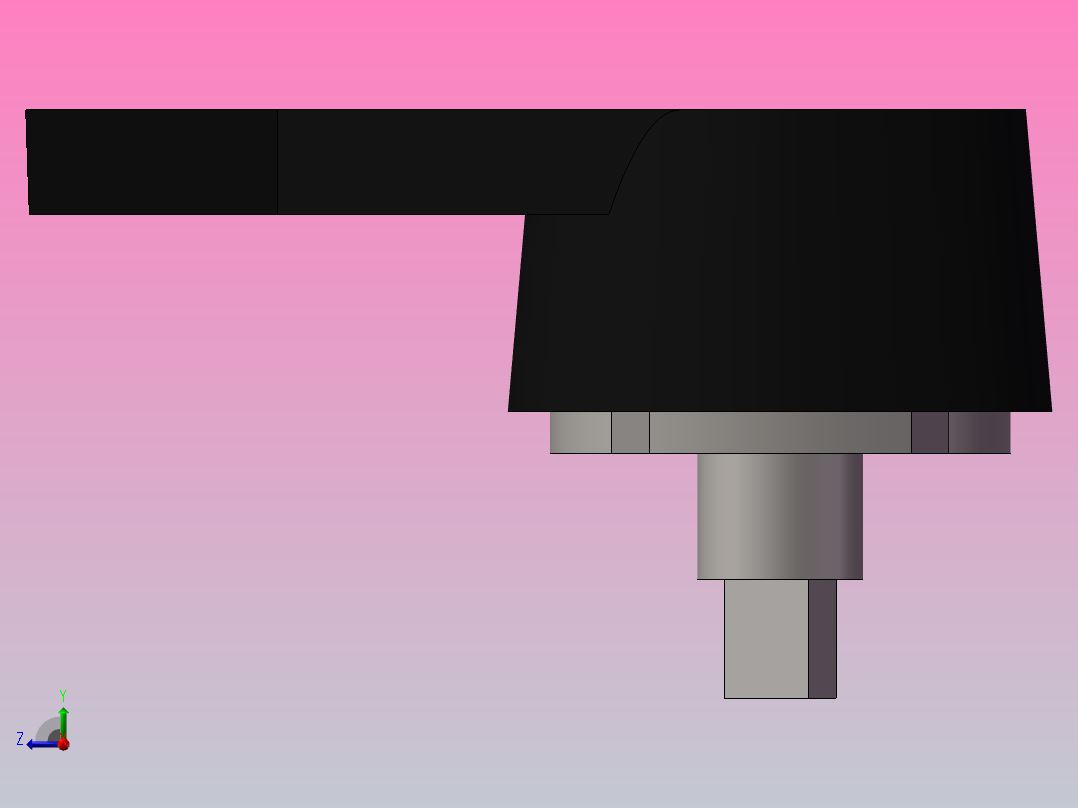 节气门位置传感器右视图