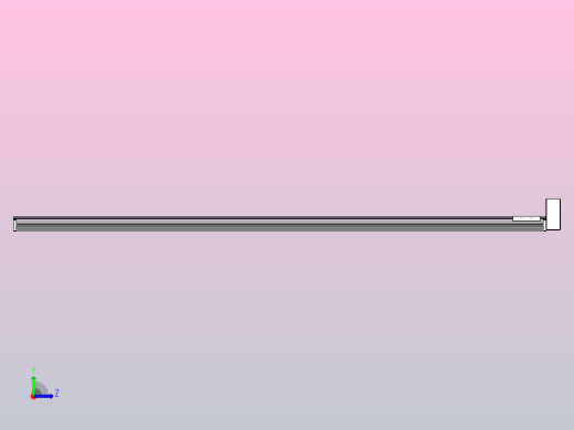 皮带直线轴半封闭可选导轨TPA-HNB-120D-110-L2300-LU-Y-P40-N3左视缩略图