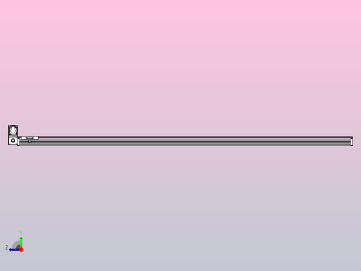 皮带直线轴半封闭可选导轨TPA-HNB-120D-110-L2300-LU-Y-P40-N3右视缩略图