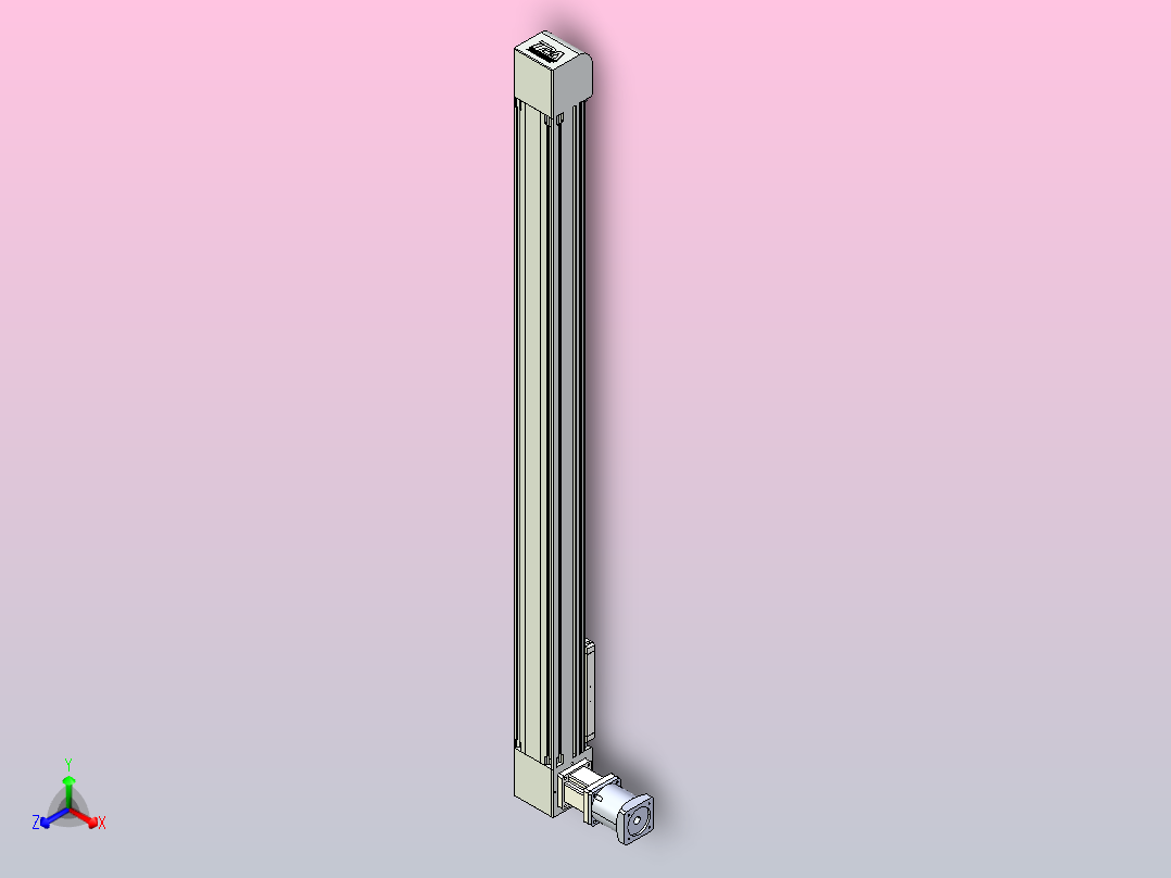带式直线轴半闭式TPA-ONB-120-256-L1450-DL-J90-N3主视图