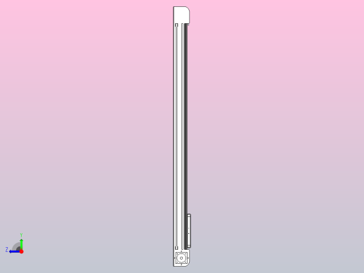 带式直线轴半闭式TPA-ONB-120-256-L1450-DL-J90-N3右视缩略图