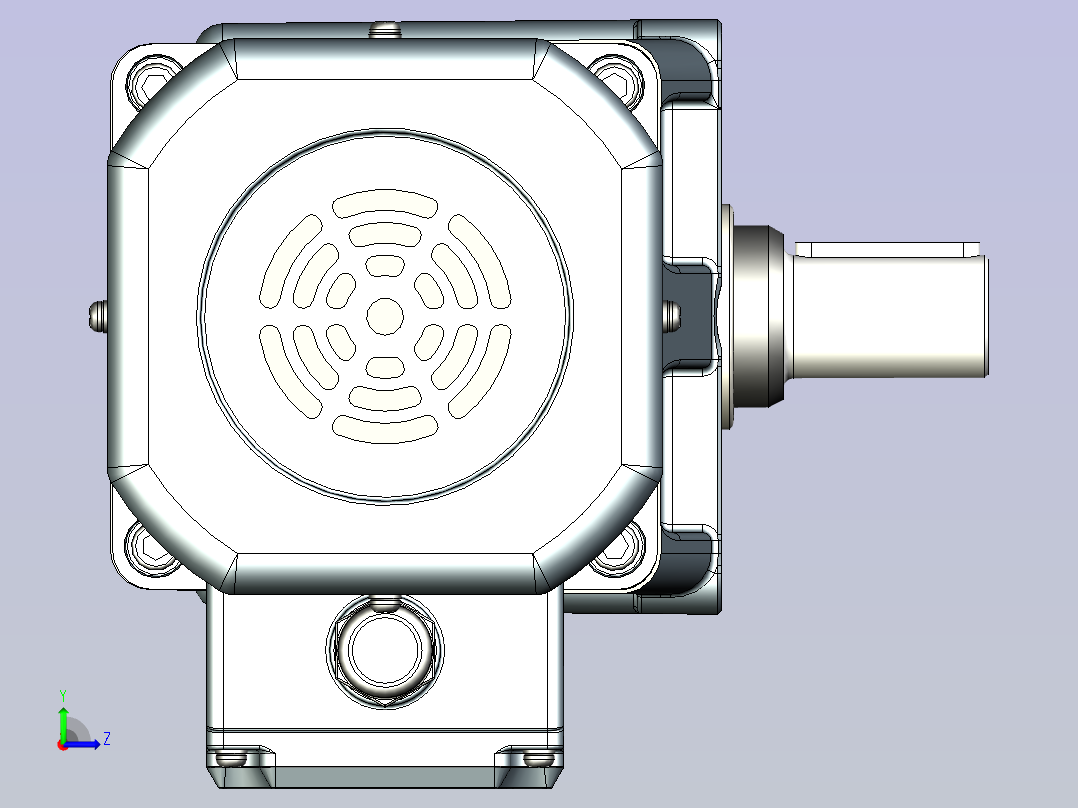 JSCC精研电机 s370rt-R左视图