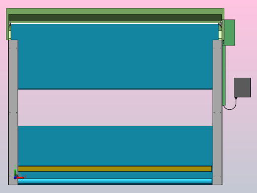 卷帘门前视缩略图