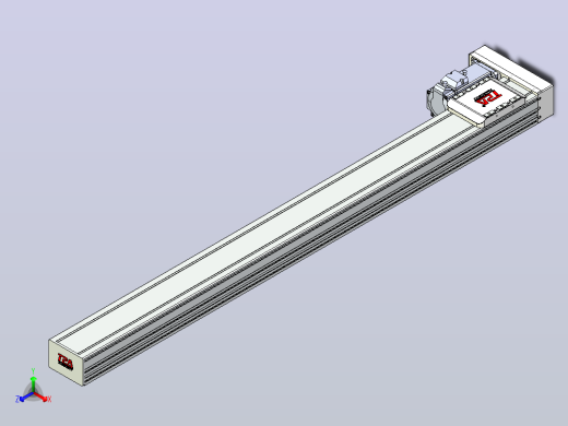 滚珠丝杠直线轴带导轨全封闭TPA-HCR-85D-1610C-L950-MR-C-P20-N3正等轴测缩略图