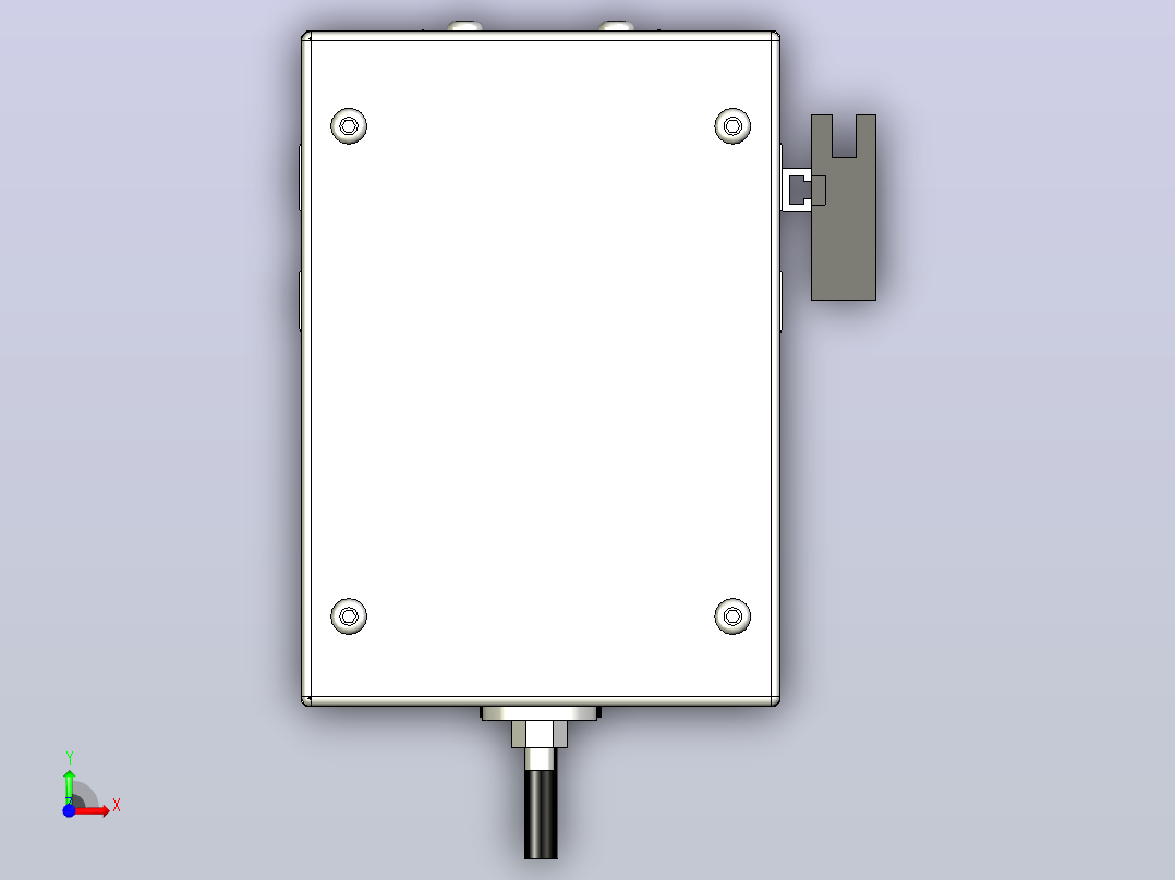 ETH12-850-BM-200W+煞車直线模组前视图