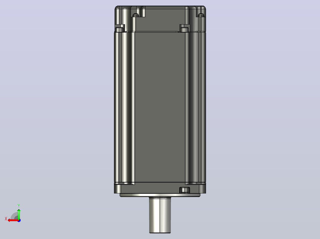 750W_Hi_Brake伺服电机 (2)后视图