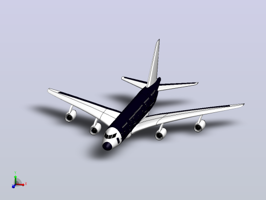 A380飞机模型