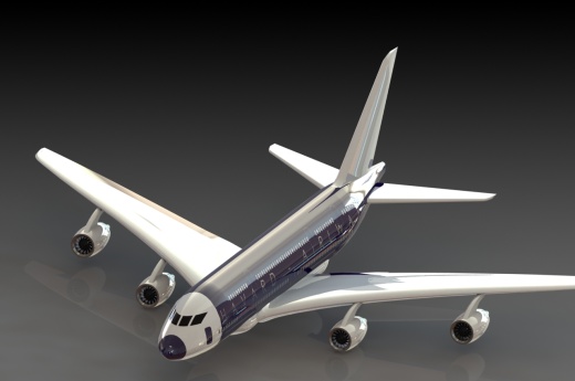 A380飞机模型缩略图