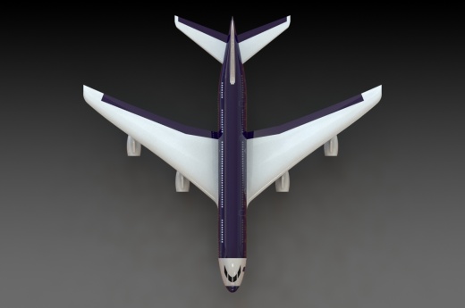 A380飞机模型缩略图