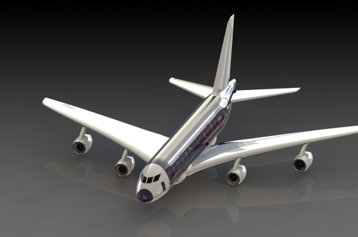 A380飞机模型缩略图