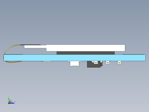 128x64屏幕的微型LED显示屏左视缩略图