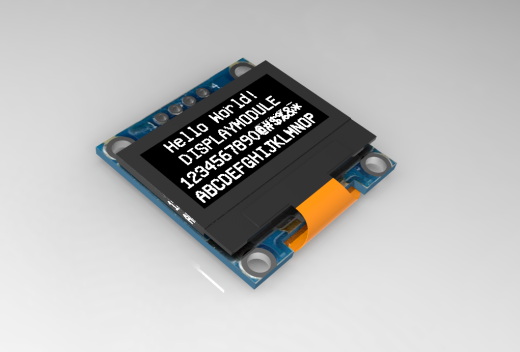 128x64屏幕的微型LED显示屏缩略图
