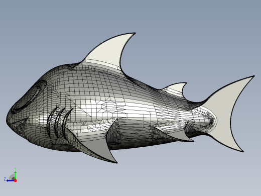 海洋生物鱼类Shark 2右视缩略图