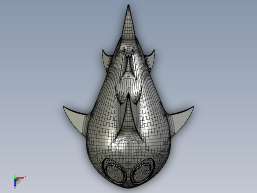 海洋生物鱼类Shark 2俯视缩略图