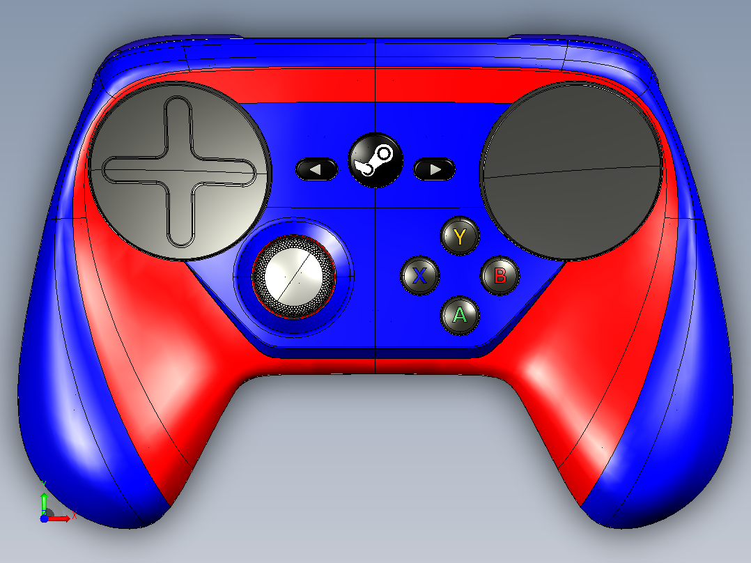 蒸汽控制器前视图