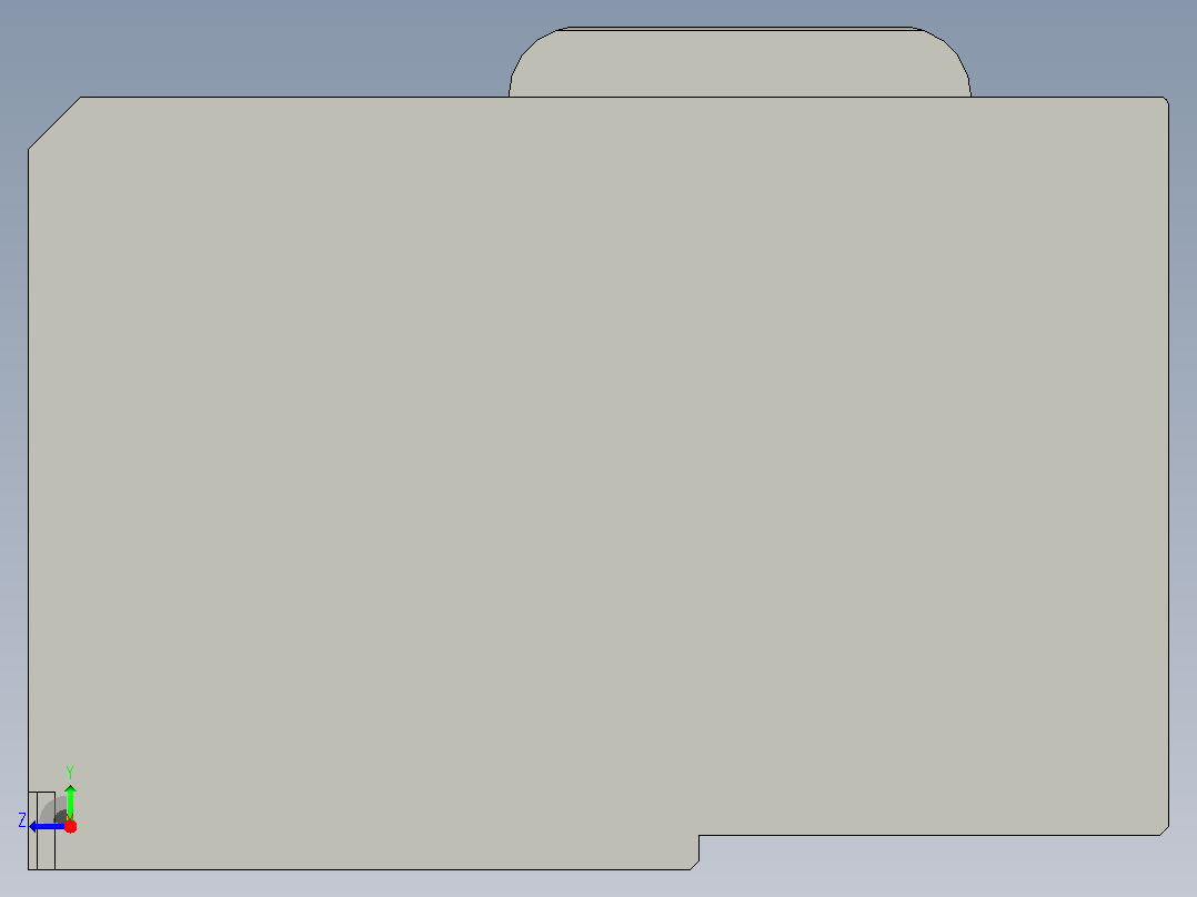 ABB热过载继电器DB80 右视图