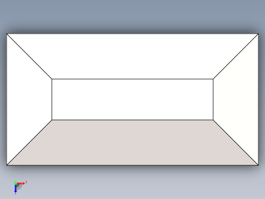 户外双门电气箱俯视缩略图
