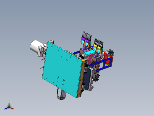 激光焊接机正等轴测缩略图