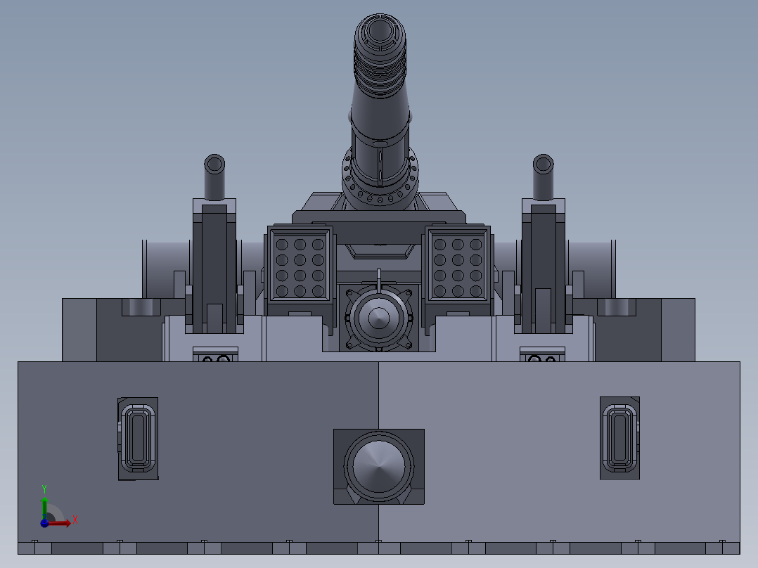 超重型坦克前视图