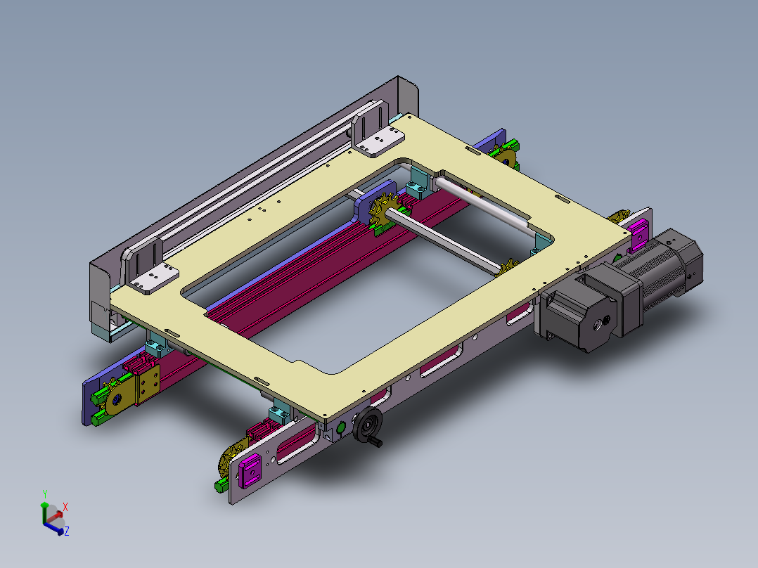 B9-单层宽度可调倍速链