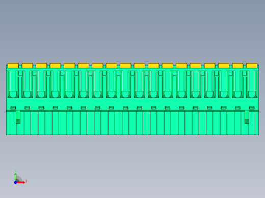 DEGSON 2EDG 系列 5.0mm 可插拔接线端子组-2EDGKD-5.0-18P-14-00AH前视缩略图