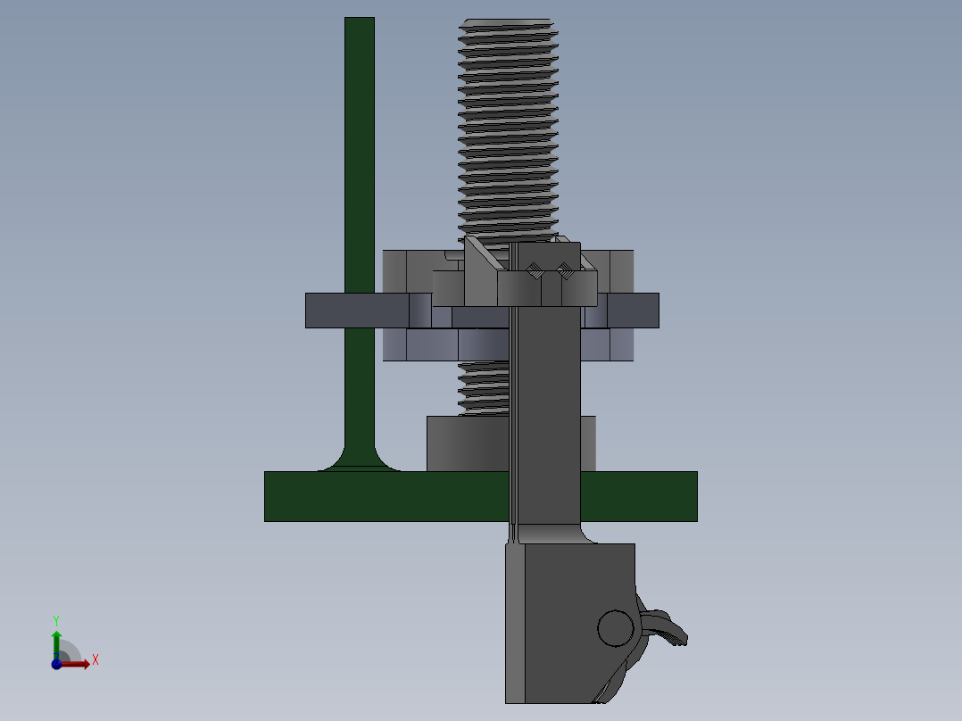 ArdiBot SCARA 机械臂--sw前视图