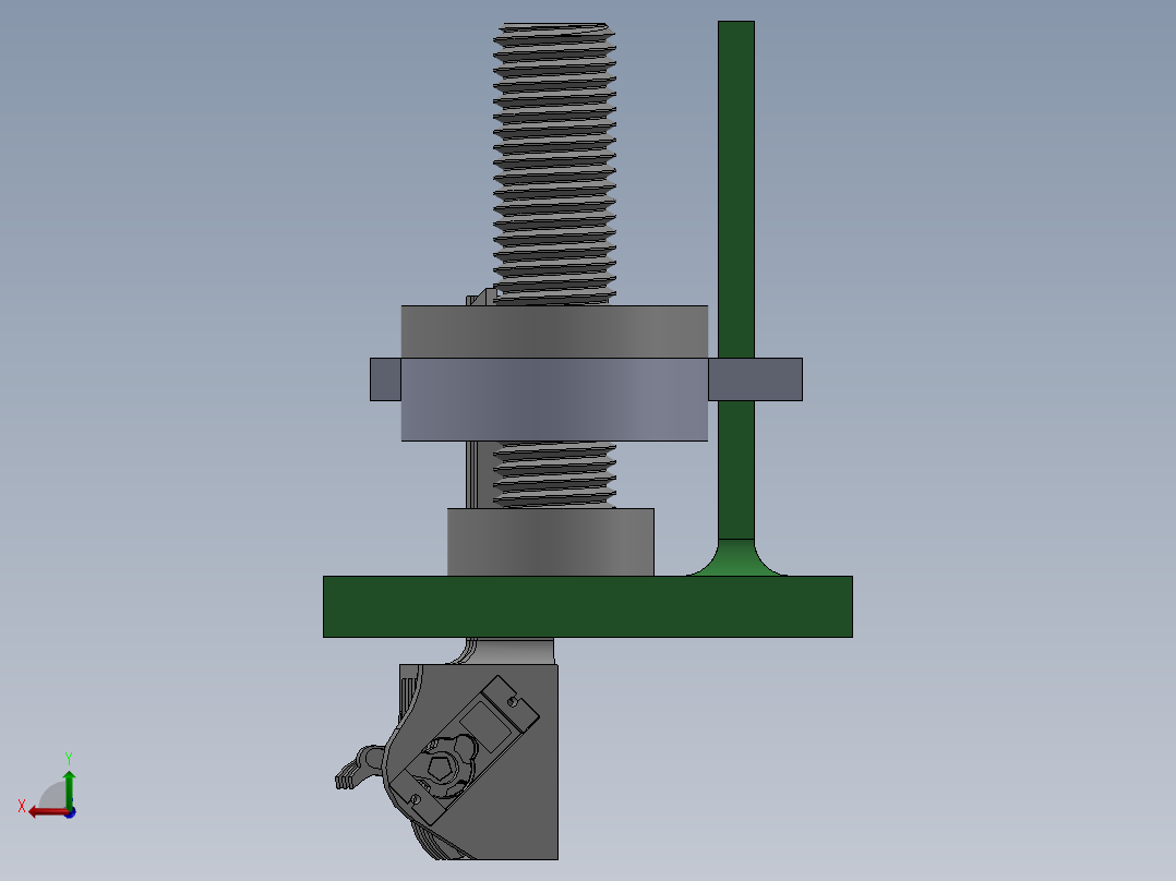 ArdiBot SCARA 机械臂--sw后视图