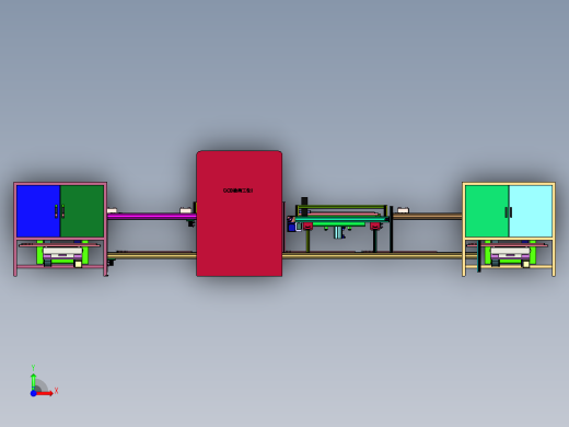 大型显示屏在线检测系统前视缩略图